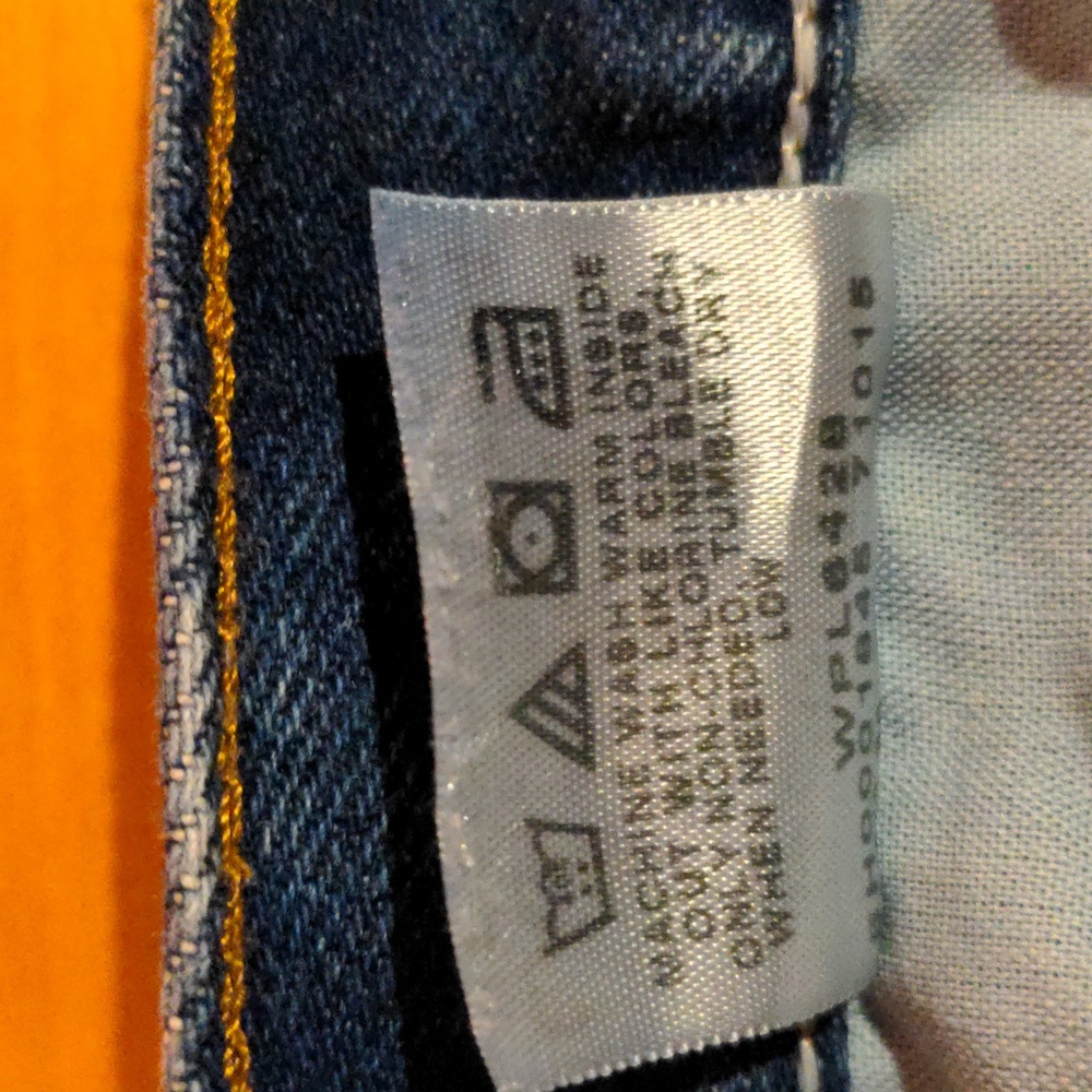 Men's Rustler 32x30 blue jeans 100% cotton - Picture 6 of 7